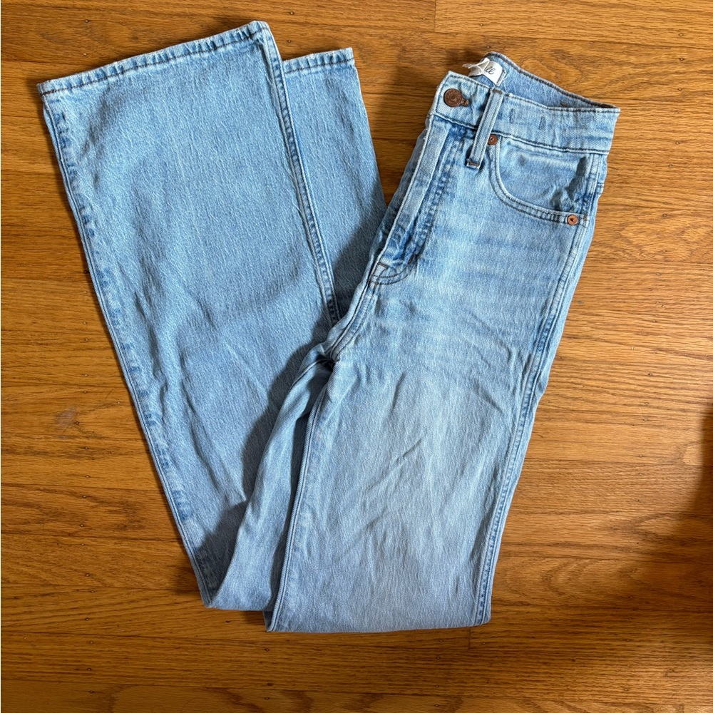 Madewell High Rise Flare Jeans